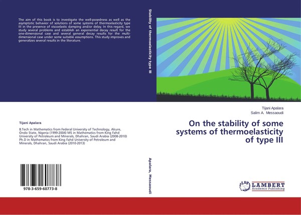 Tijani Apalara (U. A.) | On The Stability Of Some Systems Of Thermoelasticity...-image