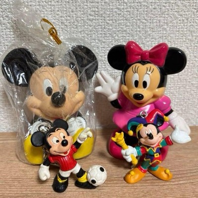 Disney Keychain Disney Bullyland Mickey Minnie Japan Limited Rare Lot