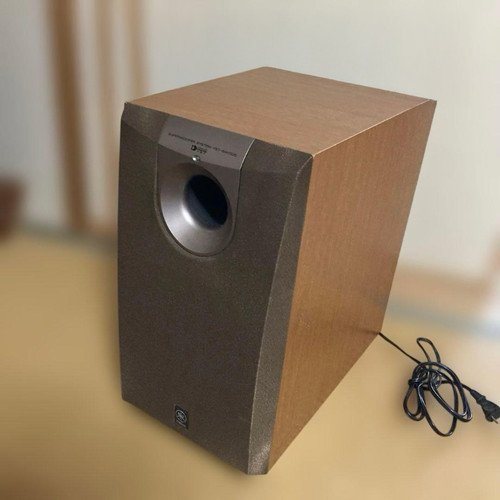 YAMAHA YST-SW005 Powered Subwoofer Advanced YST System Brown Working JP used