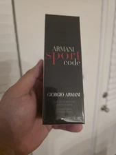 GIORGIO ARMANI CODE SPORT POUR HOMME EDP 2.5oz 75ml SEALED BNIB