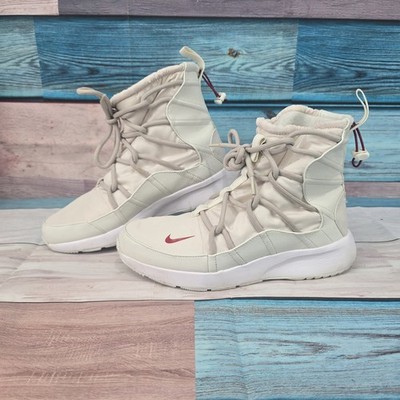Nike Tanjun Boots Women Size 11 High Rise Phantom Lined Comfort Shoes Sneakers
