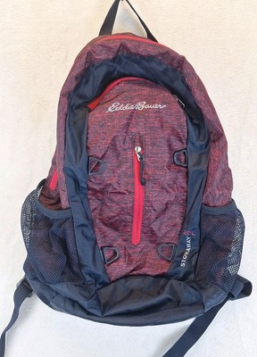 Eddie Bauer Stowaway 20L Backpack Pink Black Bag Trail Packable