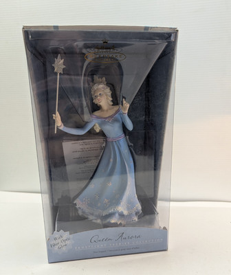 Hallmark Keepsake Queen Aurora Frostlight Faeries Ornament 2001 Tree Topper NOS