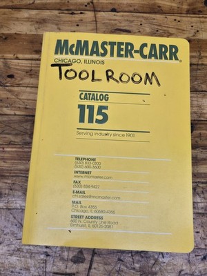 McMaster-Carr Catalog # 115 Chicago Illinois - Industrial & Engineering Supply