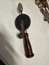 Vintage Millers Falls Mohawk-Shelburne Hand Drill Eggbeater Style Made in USA