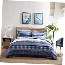 - Queen Quilt Set, Soft  Breathable Cotton Bedding with Lightweight Feel,