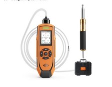 TOPTES Guard-966 4 Gas Monitor O2 LEL CO H2S Pump Detector w/ Probe Case