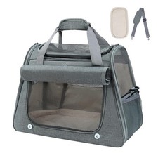 Airline Approved Soft-Sided Pet Carrier for Cats  Small Dogs - Ventilated
