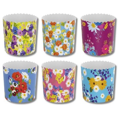 6 Stück Backpapierformen für Ostern Brot Kuchen Panettone Paska 