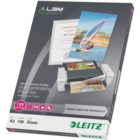 100Er Multipack Leitz Laminierfolie Din A3 125 Micron GläNzend 100 St.
