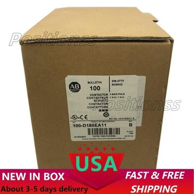 100-D180EA11 AB IEC 180A MCS D Contactor 100D180EA11  Allen-Bradley US Free Tax