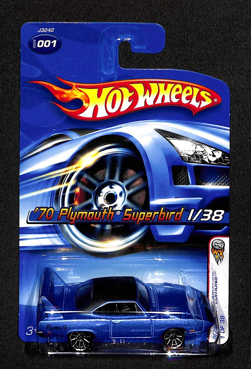 Hot Wheels 2006 First Editions ‘70 Plymouth Superbird #1 Blue