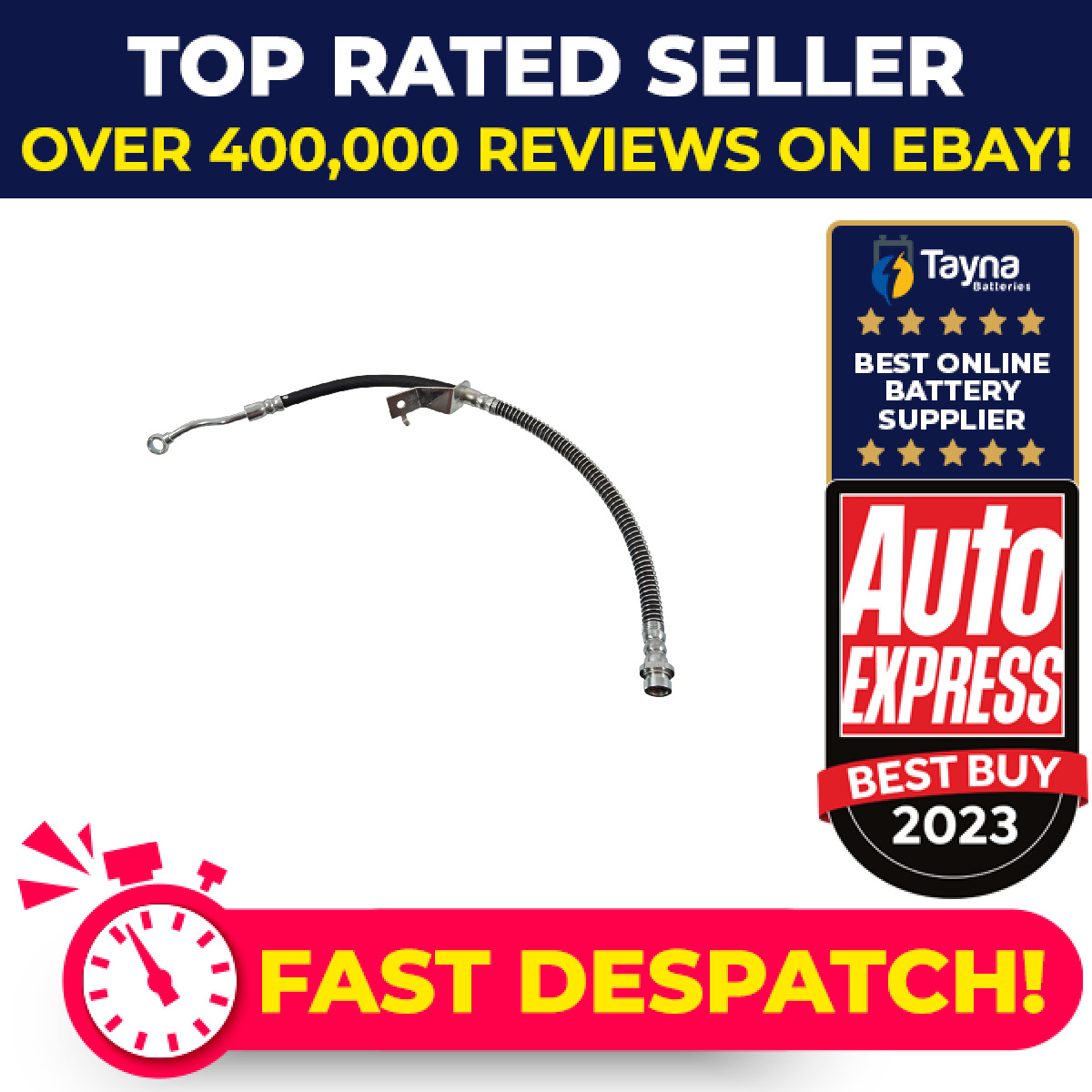 Brake Hose fits KIA RIO Mk3 1.4 Front Right 11 to 17 G4FA Hydraulic Blue Print