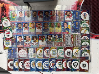 2026 Panini World Cup Stickers Parallels/Foils Lot of 158