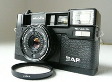 Exc 5 / Tested Minolta Hi-Matic AF ROKKOR 38 f/2.8 Point Shoot From JAPAN