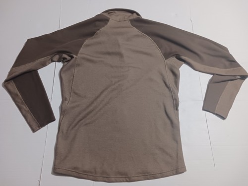 Patagonia Mens Shirt Capilene Performance Base Layer 1/4 Zip Neck Brown Size M - Picture 12 of 12