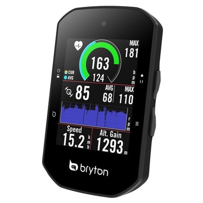 BRYTON S500T GPS FAHRRADCOMPUTER KONVOLUT MIT GESCHWINDIGKEIT/TRITTFREQUENZ & HERZFREQUENZ