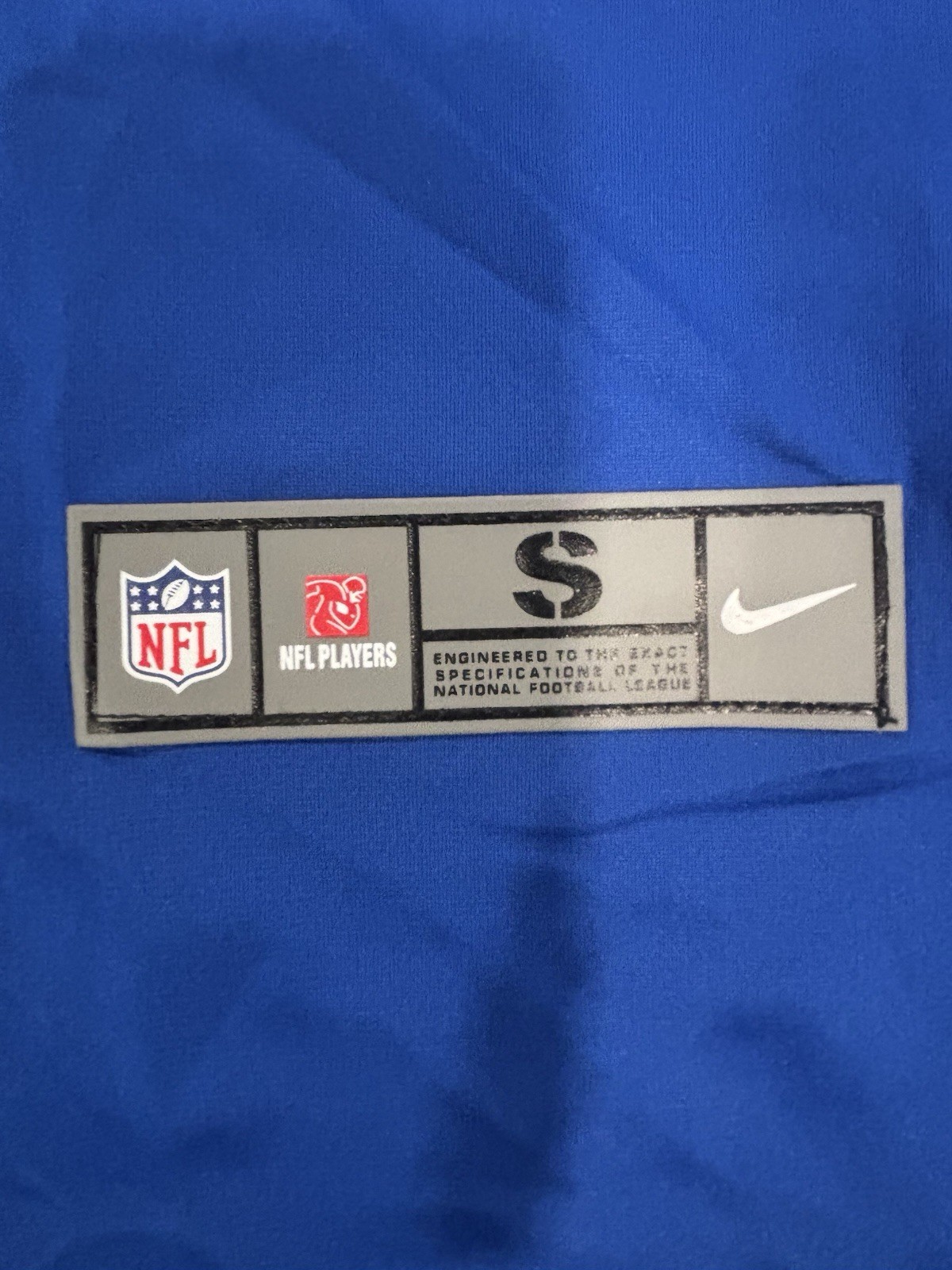 #6 Jaxon Dart Blue Throwback Nike On Field Limited Stitched Jersey BRAND NEW!!!