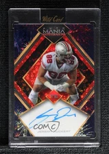 2022 Mania American Football Diamond 2/2 Jeremy Ruckert Rookie Auto RC 12ty