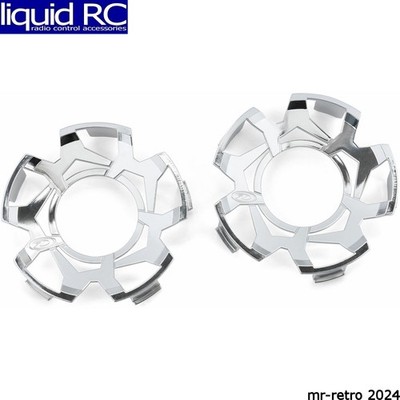 Duratrax 2816 Clp-Lck wheel Fce Mirror Chrome for Rpper 5.7 wheel 2
