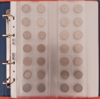 BRD Kursmünzen 1 Pfennig bis 5 DM Verschiedene Jahre Insgesamt über 372 DM
