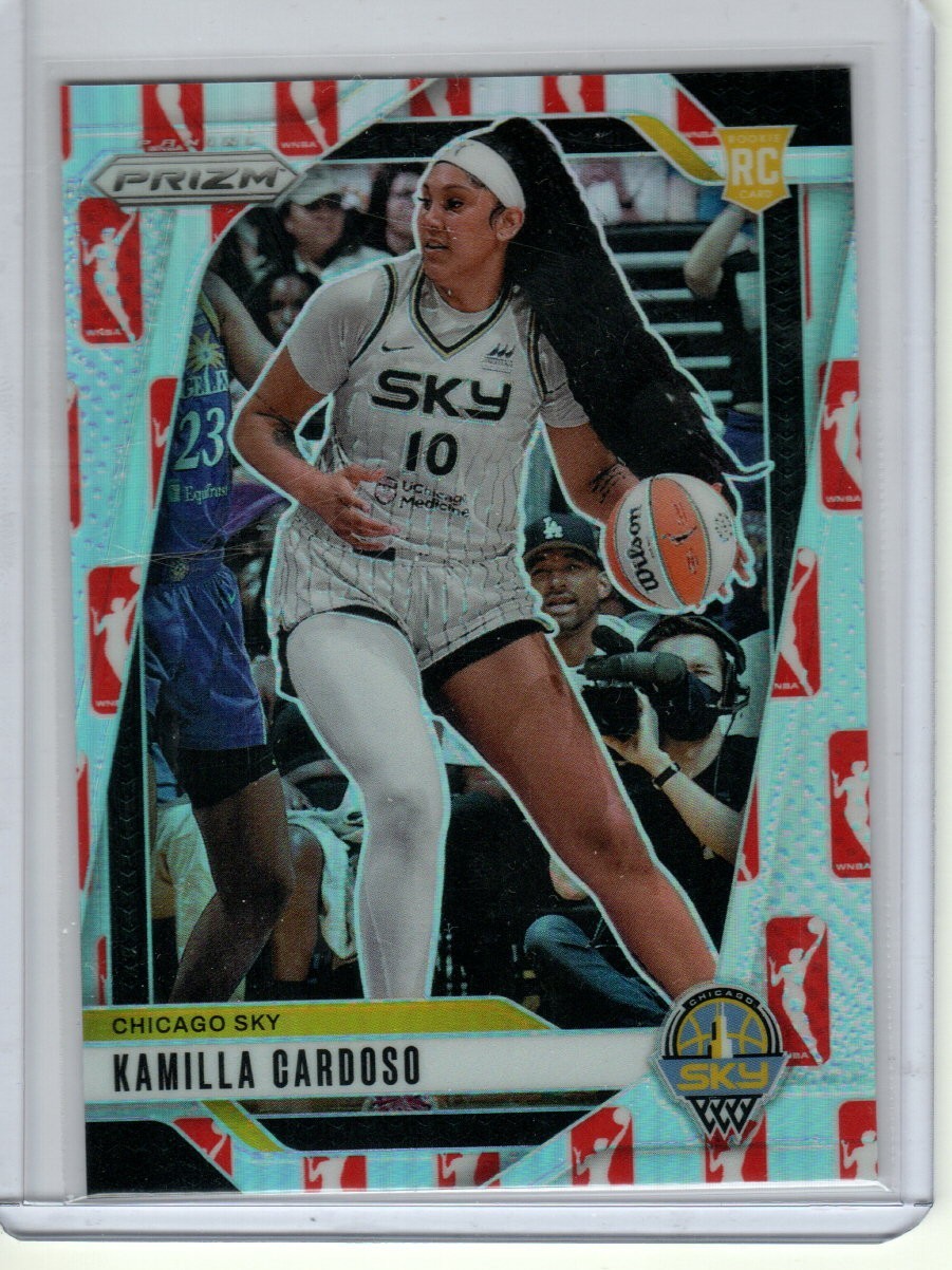 2024 Panini Prizm WNBA - Kamilla Cardoso #93 WNBA Logo Prizm Short Print (RC)