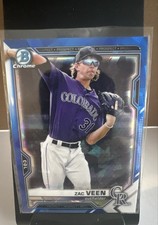 2021 Bowman Chrome Draft Sapphire Edition - Zac Veen #BDC-150 (RC)