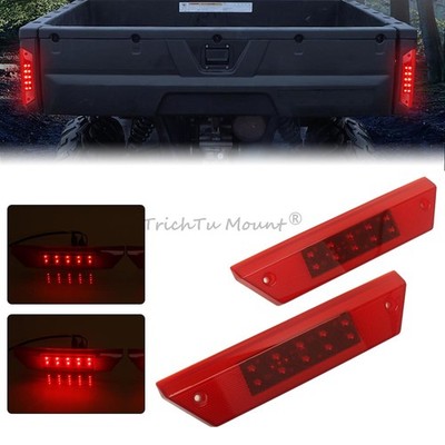 Smoke Rear LED Taillights Brake Lamps Cover For 650 Voyageur XC 155/600 Pro-S US