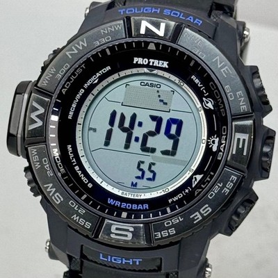 Near PROTREK PRW-3510Y Radio-Controlled Solar Black With Sensor Function