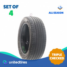 Set Of 4 Used 23555r19 Kumho Crugen Premium Ao 101h - 5.5-732 16l9t