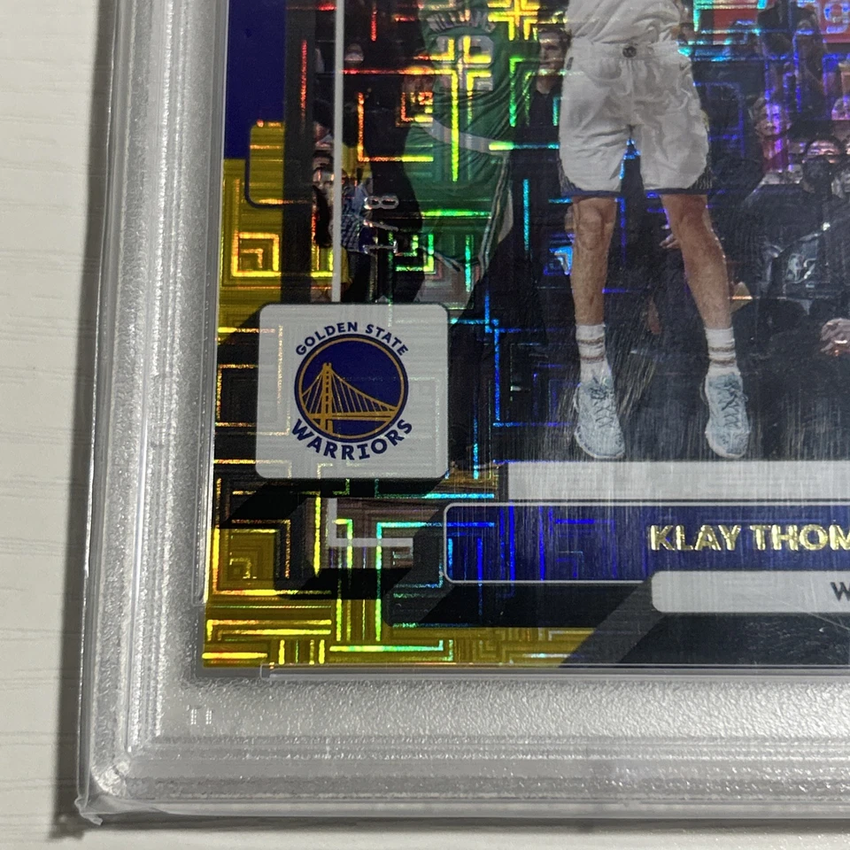 2022-23 Panini Donruss Klay Thompson #117 Black Gold Choice 1/8 PSA 10 - Image 2 of 3