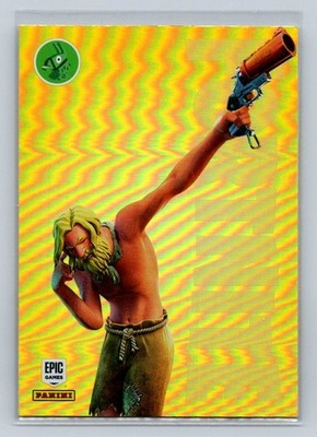 2021 Panini Fortnite Series 3 Holofoil #5 Castaway  Jonesy Uncommon Outfit
