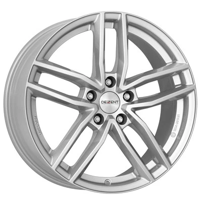 Jantes Dezent TR silver 7.0Jx17 ET45 5x100 pour Audi A1 17 Pouces - Photo 1/4