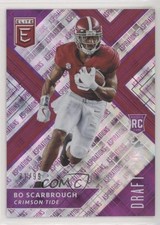 2018 Elite Draft Picks Aspirations Purple Variation 71/99 Bo Scarbrough #121 0c2