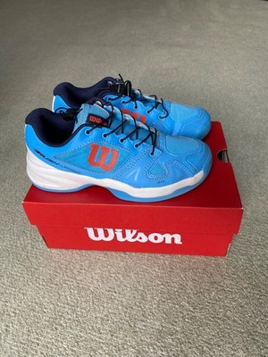 Tennis Hallenschuhe Wilson, Größe 33, Rush Pro JR QL Carpet