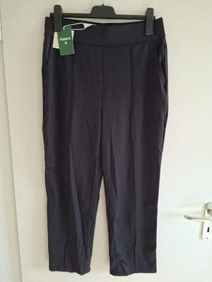 Halara Damen  Stoffhose Elastikbund Gr L schwarz NEU