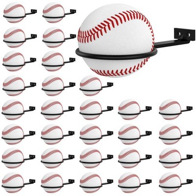 Qtjust 30Pack Baseball Wall Mount Bulk Memorabilia Holder Baseball Wall Mount