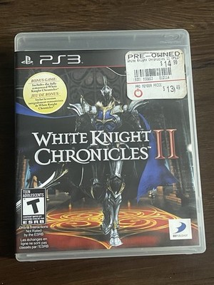 White Knight Chronicles II (PlayStation 3) No Manual
