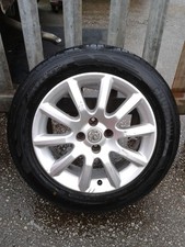 VAUXHALL ASTRA H ELITE 4 STUD ALLOY WHEEL & TYRE 205/55/16