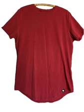 YoungLA TShirt Mens XL Crew Neck Curved Hem Stretch Gym Tee Activewear Leisure