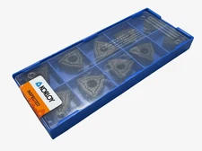 Korloy Carbide Insert WNMG543-GR Grade NC3225 Turning Inserts 10 Pack
