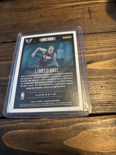 2020-21 Panini Illusions - Rookies LaMelo Ball #151 Trophy Collection... - Picture 2 of 2