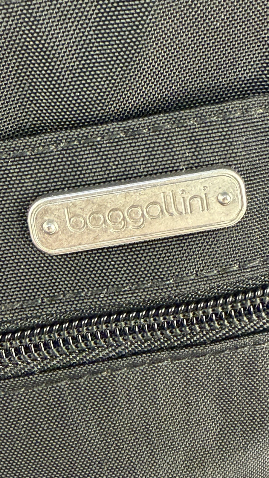 Baggallini Double Zip Black Medium Crossbody Bag … - image 3