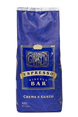 2lbs Whole Bean Espresso Crema E Gusto Miscela Bar Artisan Roasted Coffee