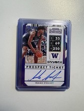 2020-21 Contenders Draft Picks - RPS Autos Isaiah Stewart #69 Ticket Stub /33