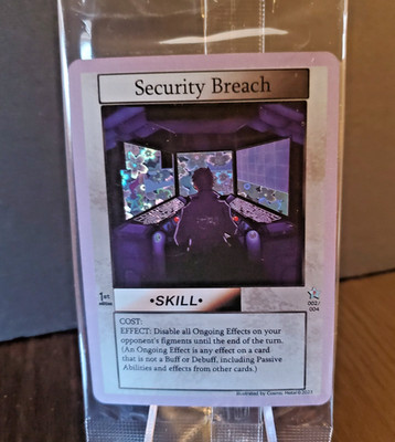 Dream Book TCG Crystal Islands Security Breach Promo Rare Sealed- 002/004