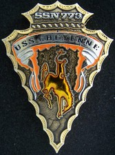 USS Cheyenne SSN 773 Challenge Coin