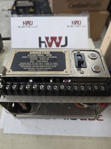 Minster SCRB-58 Cycle-Mite Eddy Current Clutch Control 125VAC In, 110VDC 8A Out