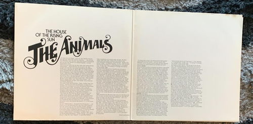 The Animals House Of The Rising Sun 12" Double Vinyl LP RAK1C 148-50 291 1972 - Picture 2 of 4