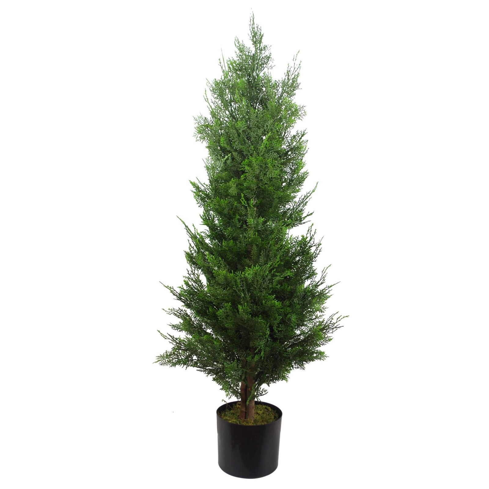 Leaf Topiary Cypress Artificial Tree In Pot 120Cm - Image 2